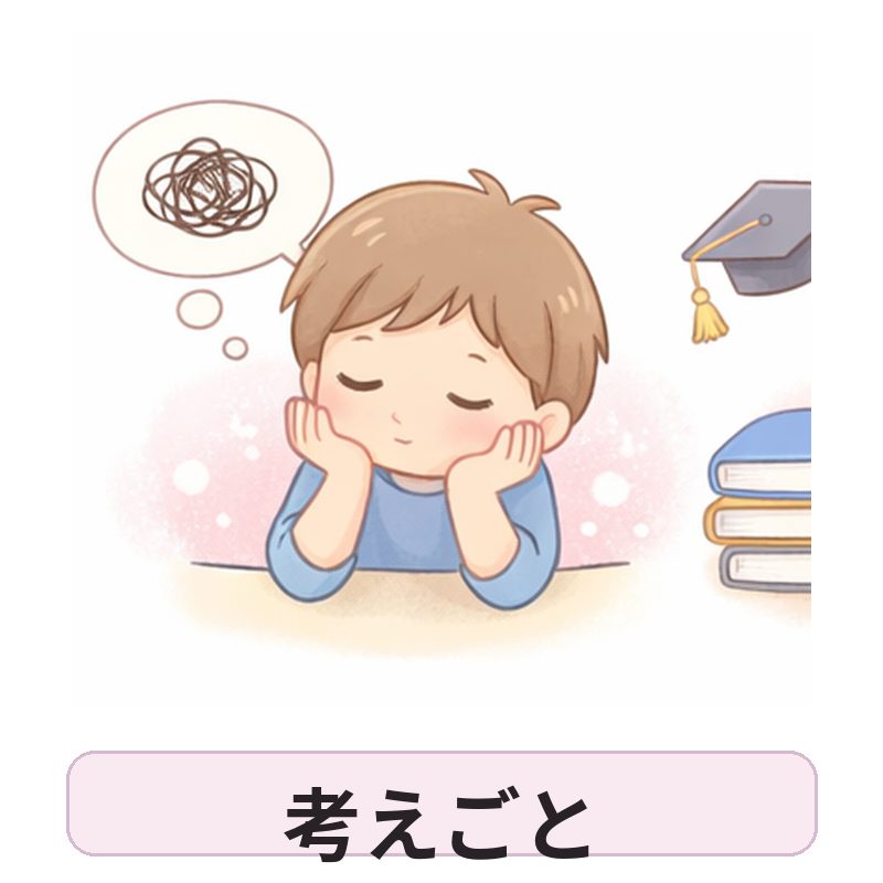 考えごとが止まらない