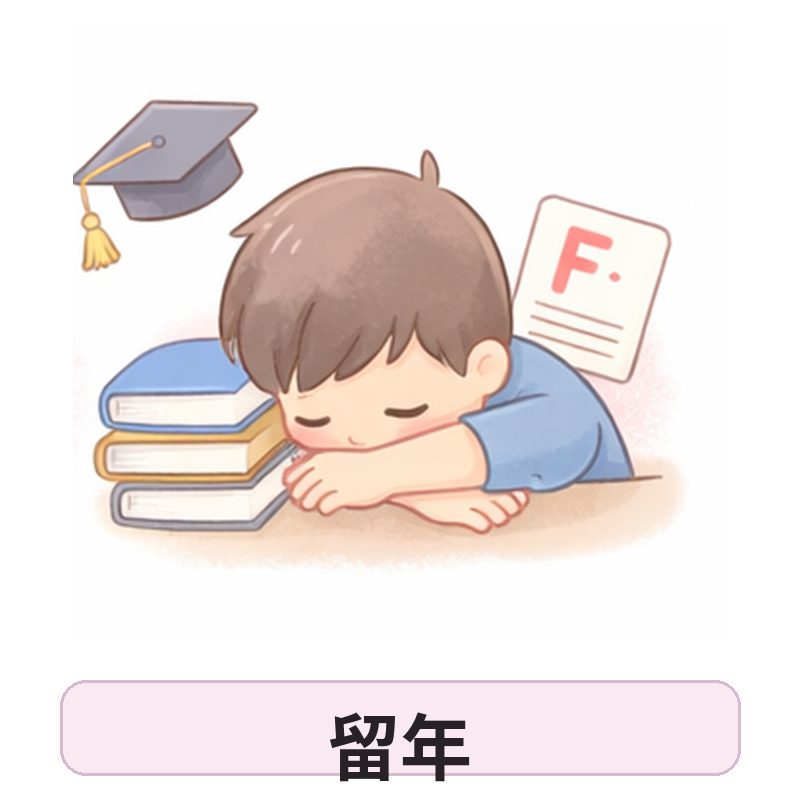 留年でつらい夜